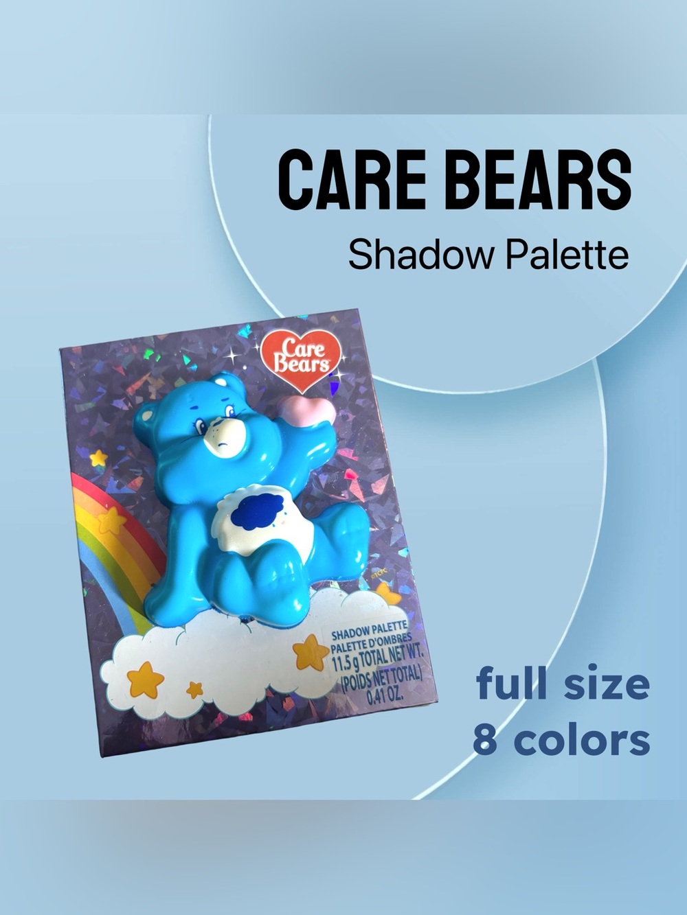 🆕NIB CARE BEARS | 8 colors | Kawaii Squishy Grumpy Bear Shadow Palette